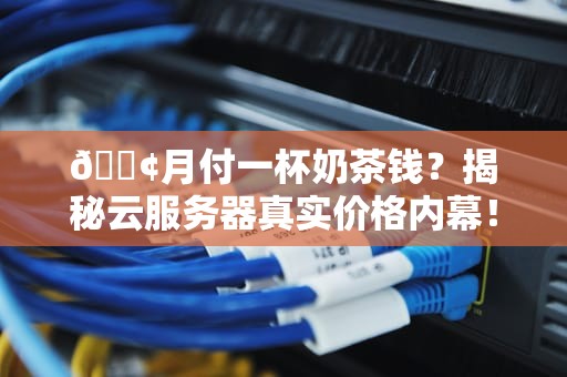 📢月付一杯奶茶钱？揭秘云服务器真实价格内幕！打工人必看的省钱指南📢