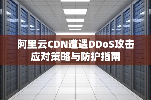 阿里云CDN遭遇DDoS攻击应对策略与防护指南