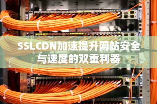SSLCDN加速提升网站安全与速度的双重利器