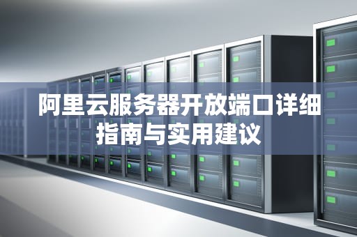 阿里云服务器开放端口详细指南与实用建议