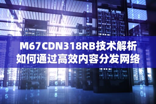 M67CDN318RB技术解析如何通过高效内容分发网络优化网站性能