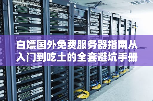 白嫖国外免费服务器指南从入门到吃土的全套避坑手册