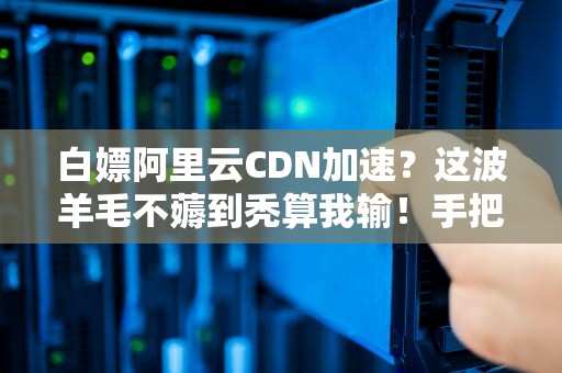 白嫖阿里云CDN加速？这波羊毛不薅到秃算我输！手把手教你用免费套餐给网站开氮气
