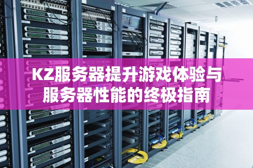 KZ服务器提升游戏体验与服务器性能的终极指南