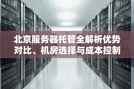 北京服务器托管全解析优势对比、机房选择与成本控制指南