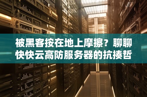 被黑客按在地上摩擦？聊聊快快云高防服务器的抗揍哲学