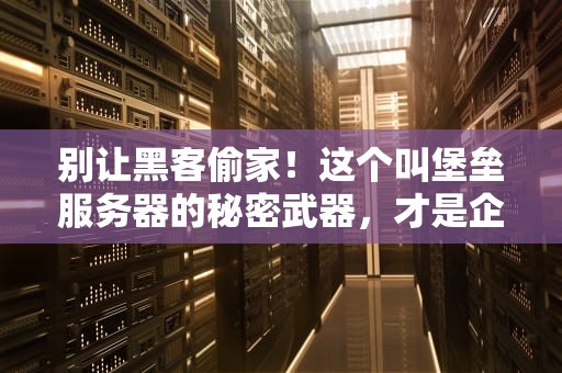 别让黑客偷家！这个叫堡垒服务器的秘密武器，才是企业安全的最后防线