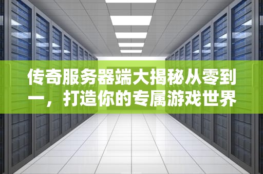 传奇服务器端大揭秘从零到一，打造你的专属游戏世界