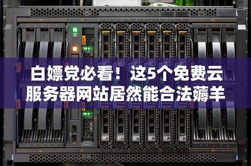 白嫖党必看！这5个免费云服务器网站居然能合法薅羊毛，老司机教你正确上车姿势