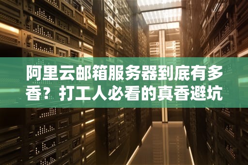 阿里云邮箱服务器到底有多香？打工人必看的真香避坑指南！
