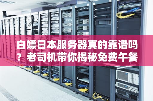 白嫖日本服务器真的靠谱吗？老司机带你揭秘免费午餐背后的技术陷阱