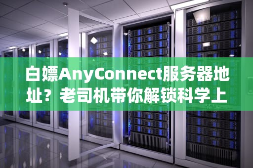 白嫖AnyConnect服务器地址？老司机带你解锁科学上网的正确姿势（附硬核避坑指南）