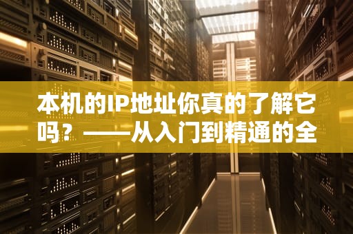 本机的IP地址你真的了解它吗？——从入门到精通的全面解析