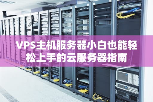 VPS主机服务器小白也能轻松上手的云服务器指南
