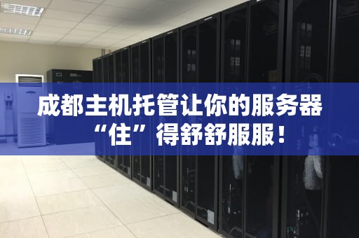 成都主机托管让你的服务器“住”得舒舒服服！