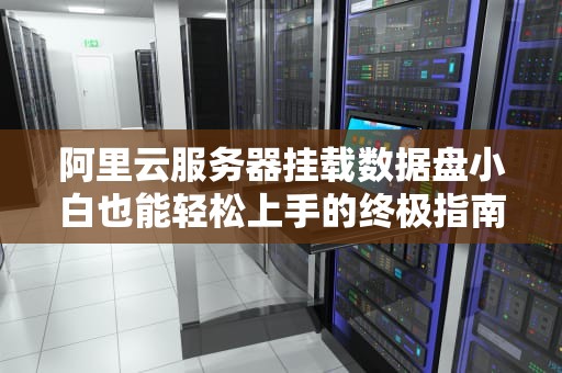 阿里云服务器挂载数据盘小白也能轻松上手的终极指南