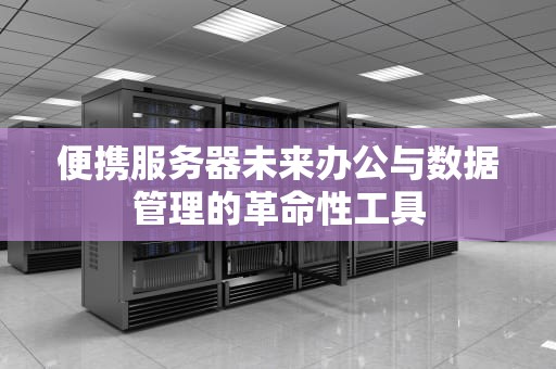 便携服务器未来办公与数据管理的革命性工具
