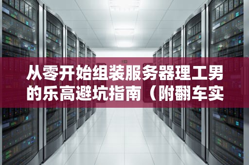 从零开始组装服务器理工男的乐高避坑指南（附翻车实录）