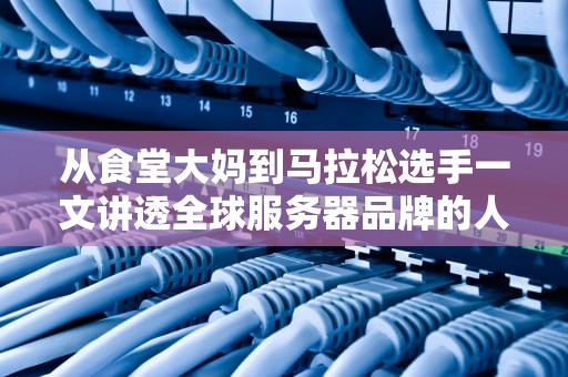 从食堂大妈到马拉松选手一文讲透全球服务器品牌的人设与选型指南