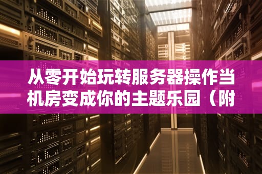 从零开始玩转服务器操作当机房变成你的主题乐园（附生存指南）