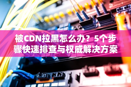 被CDN拉黑怎么办？5个步骤快速排查与权威解决方案解析