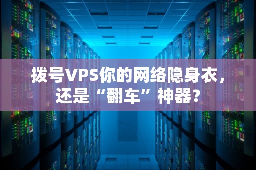 拨号VPS你的网络隐身衣，还是“翻车”神器？