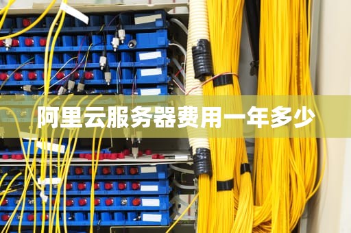 阿里云服务器费用一年多少