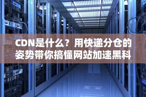 CDN是什么？用快递分仓的姿势带你搞懂网站加速黑科技
