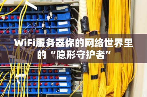 WiFi服务器你的网络世界里的“隐形守护者”