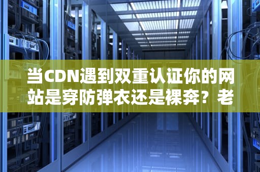 当CDN遇到双重认证你的网站是穿防弹衣还是裸奔？老司机手把手教你开挂