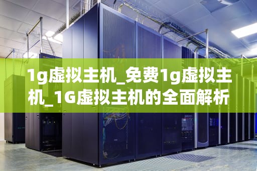 1g虚拟主机_免费1g虚拟主机_1G虚拟主机的全面解析