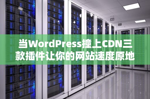 当WordPress撞上CDN三款插件让你的网站速度原地起飞（秃头程序员亲测有效）