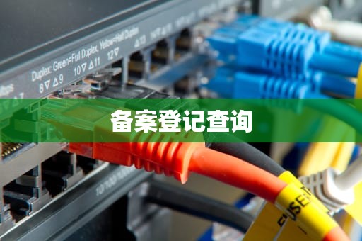 备案登记查询
