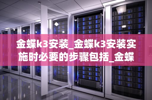 金蝶k3安装_金蝶k3安装实施时必要的步骤包括_金蝶K3安装指南