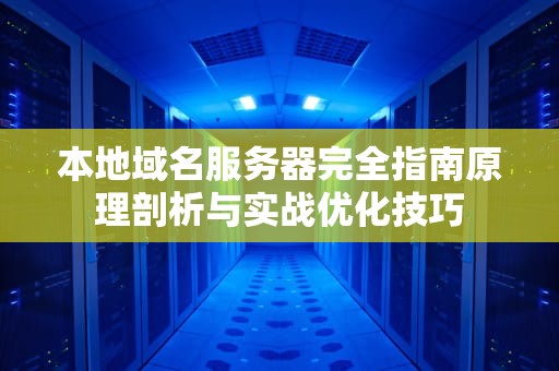 本地域名服务器完全指南原理剖析与实战优化技巧