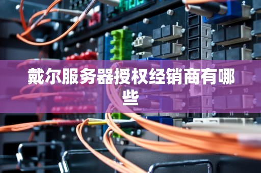 戴尔服务器授权经销商有哪些