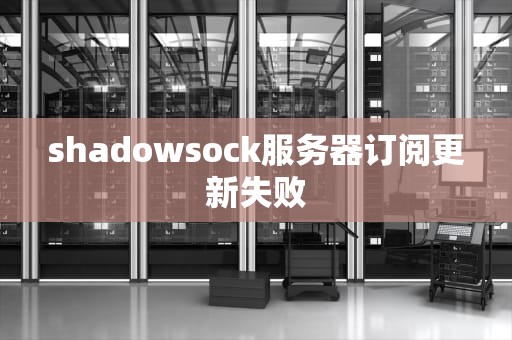 shadowsock服务器订阅更新失败