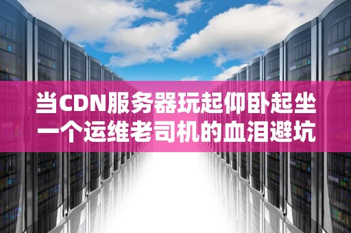 当CDN服务器玩起仰卧起坐一个运维老司机的血泪避坑指南