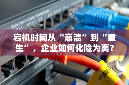 宕机时间从“崩溃”到“重生”，企业如何化险为夷？