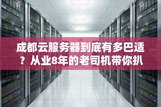 成都云服务器到底有多巴适？从业8年的老司机带你扒一扒行业内幕