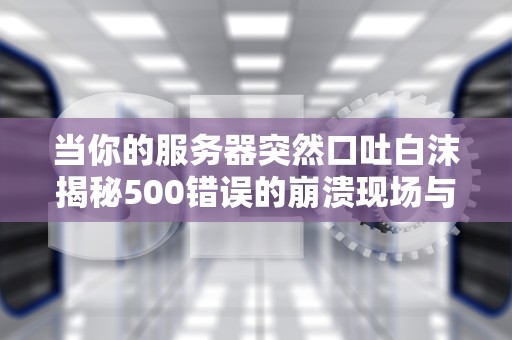当你的服务器突然口吐白沫揭秘500错误的崩溃现场与自救指南