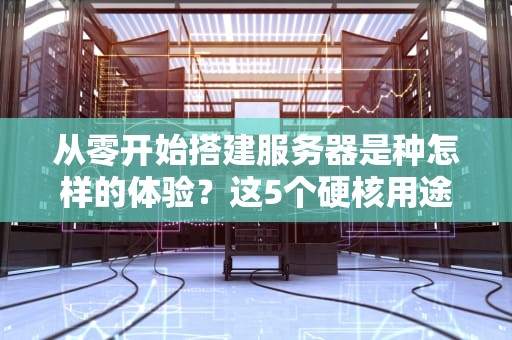 从零开始搭建服务器是种怎样的体验？这5个硬核用途让你直呼真香！