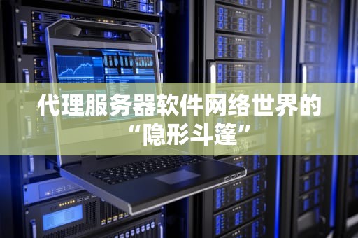 代理服务器软件网络世界的“隐形斗篷”