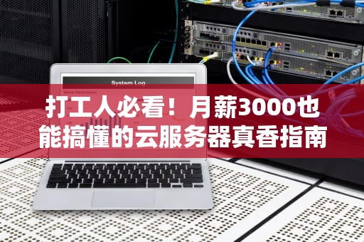 打工人必看！月薪3000也能搞懂的云服务器真香指南
