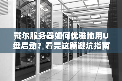 戴尔服务器如何优雅地用U盘启动？看完这篇避坑指南我笑出了八块腹肌