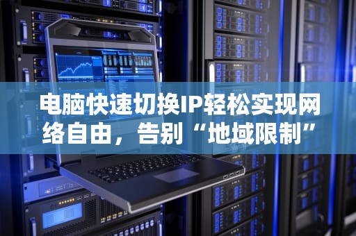 电脑快速切换IP轻松实现网络自由，告别“地域限制”！