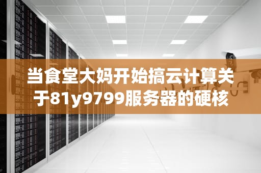 当食堂大妈开始搞云计算关于81y9799服务器的硬核科普与奇妙比喻