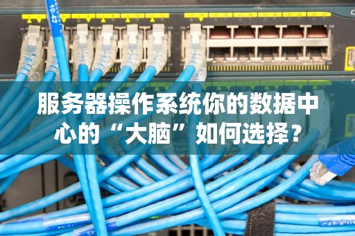 服务器操作系统你的数据中心的“大脑”如何选择？
