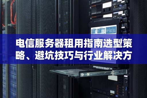电信服务器租用指南选型策略、避坑技巧与行业解决方案
