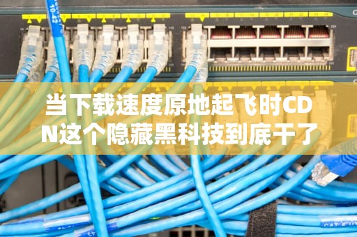 当下载速度原地起飞时CDN这个隐藏黑科技到底干了啥？